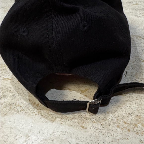 Alo Black Cap W/White Lettering - Picture 3 of 5